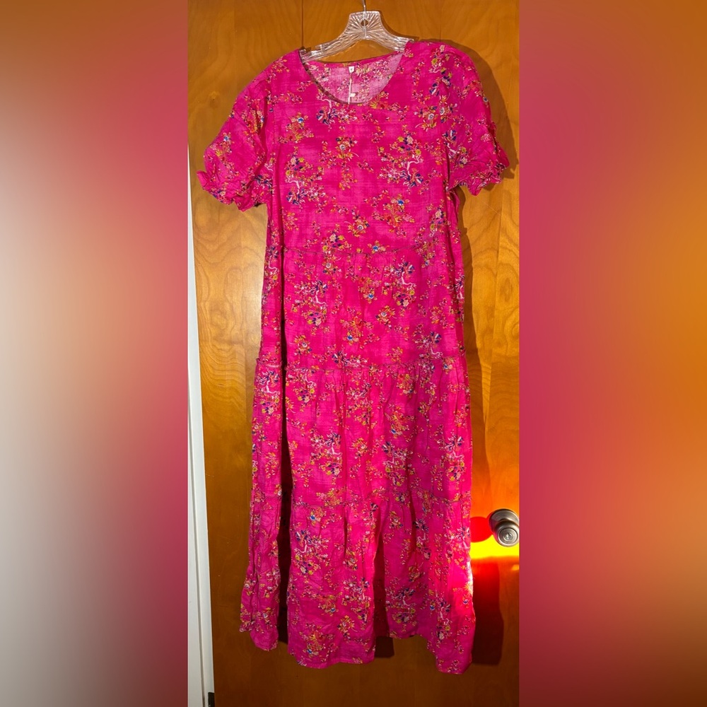 Floral Pink Dress